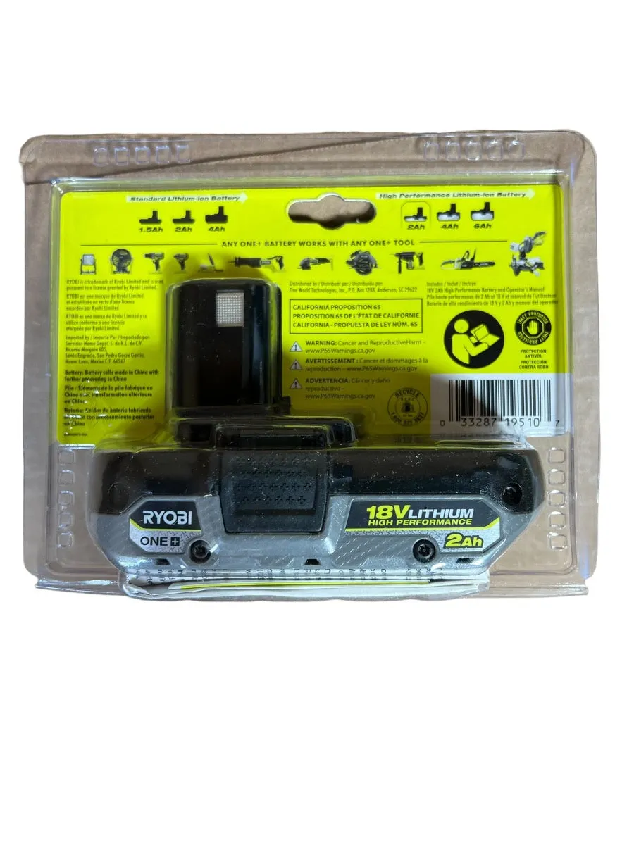 18-Volt ONE  HP Lithium-Ion 2.0 Ah Battery