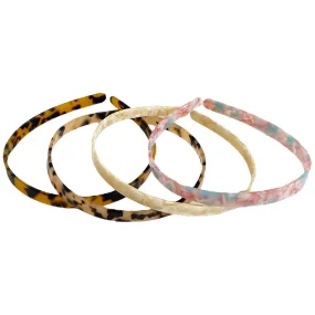 Acetate Alice Band (11.5cm Diameter) in Various Colours by Hello Sakura