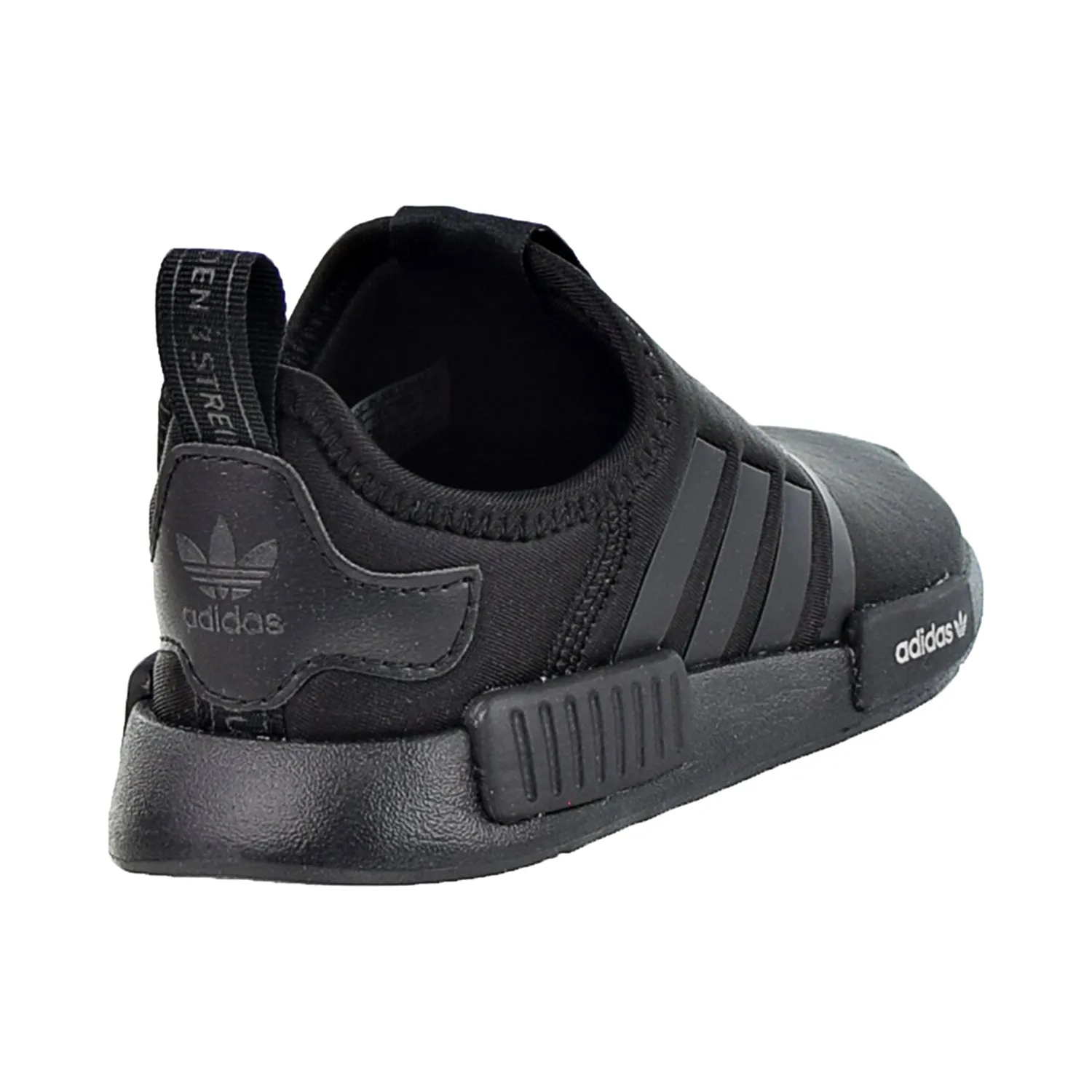 Adidas NMD 360 I Toddlers' Slip-on Shoes Core Black-Silver Metallic-Cloud White