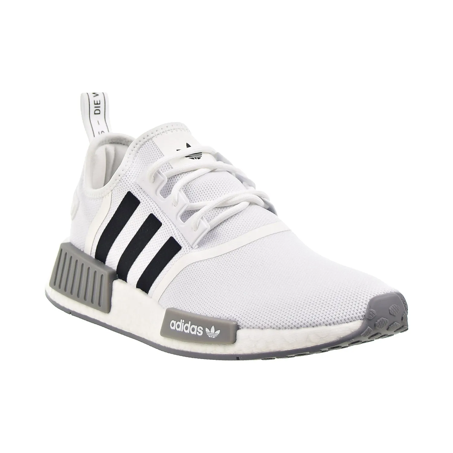 Adidas NMD_R1 Primeblue Men's Shoes White-Black-Grey