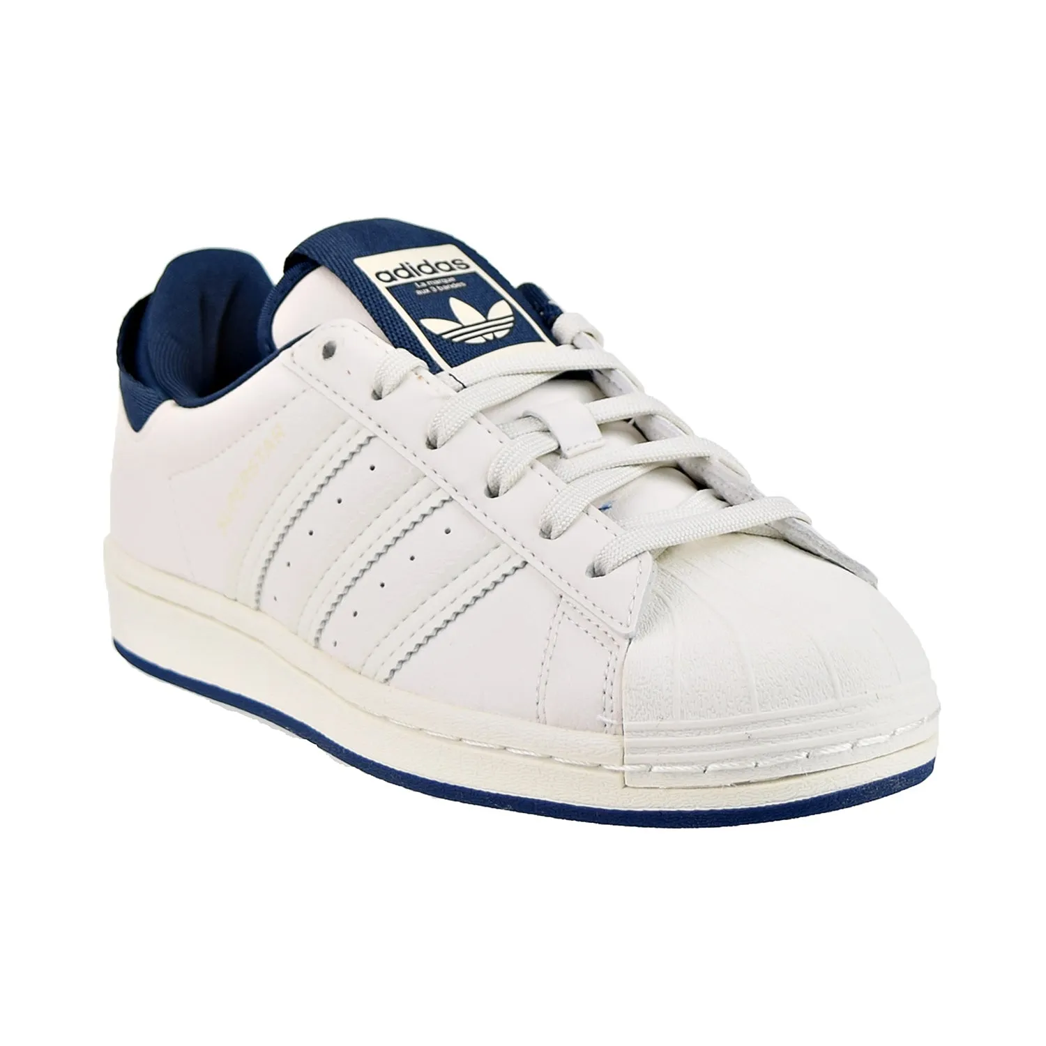 Adidas Superstar Big Kids' Shoes Chalk White-White Tint-Crew Navy