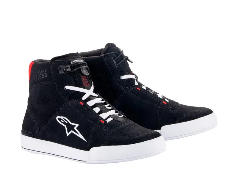 Alpinestars Chrome Shoes Black / White / Bright Red