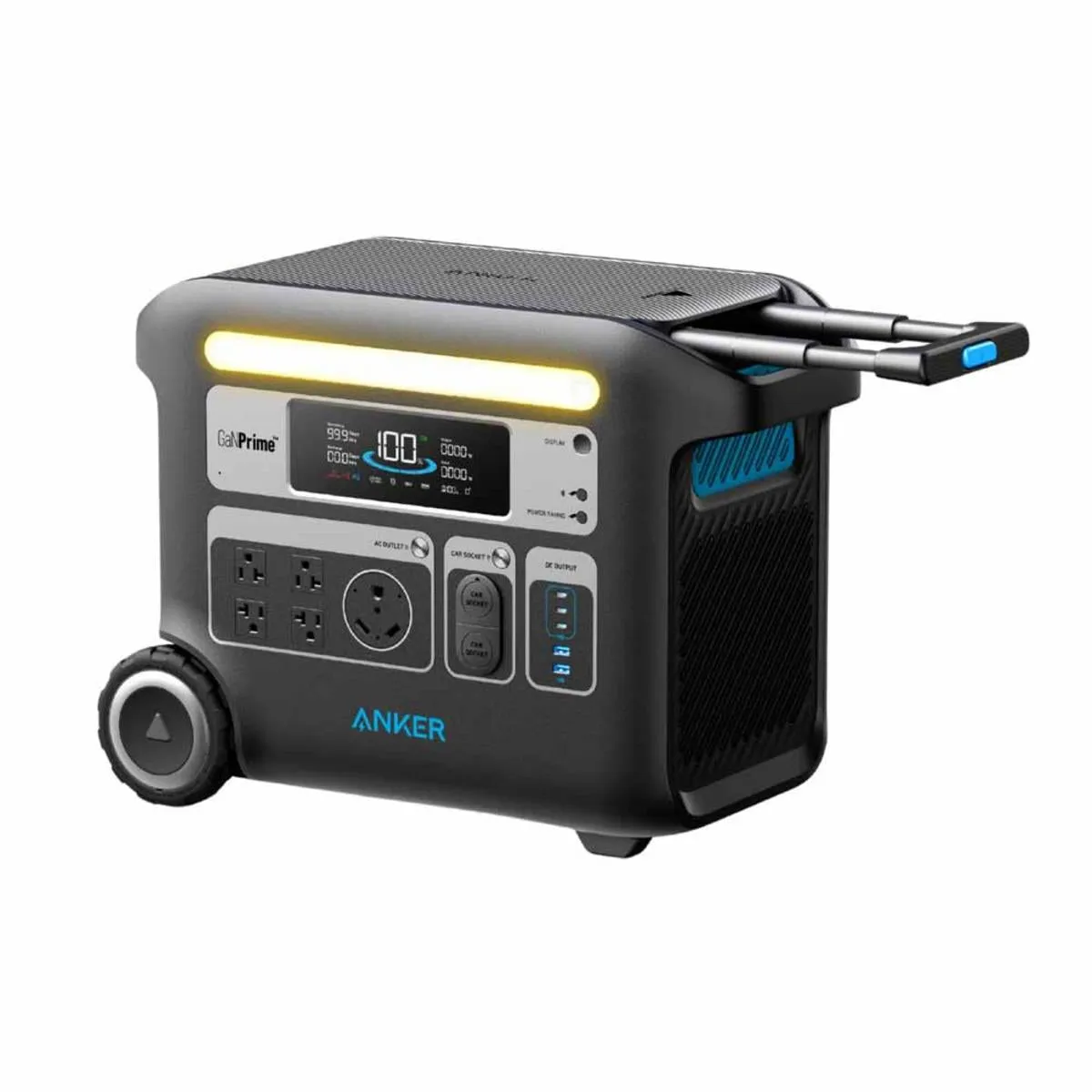 Anker PowerHouse 767 with Expansion Battery - 2400W/4096Wh