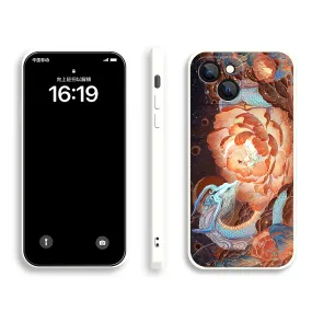 Apple iPhone Series Qiuniu Dragon Silicone Phone Case