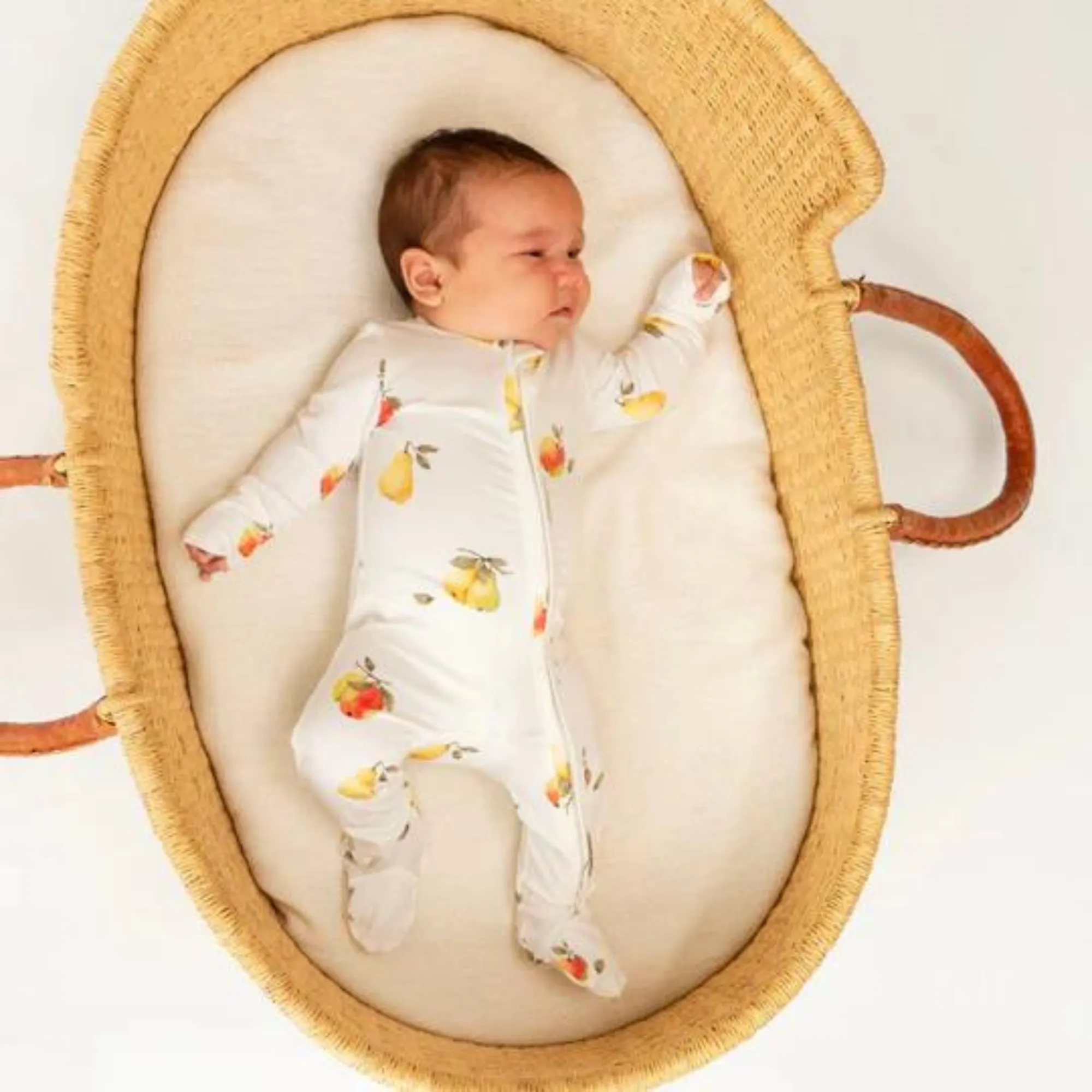 BELAN J Footed Zipper Sleeper - Orchard