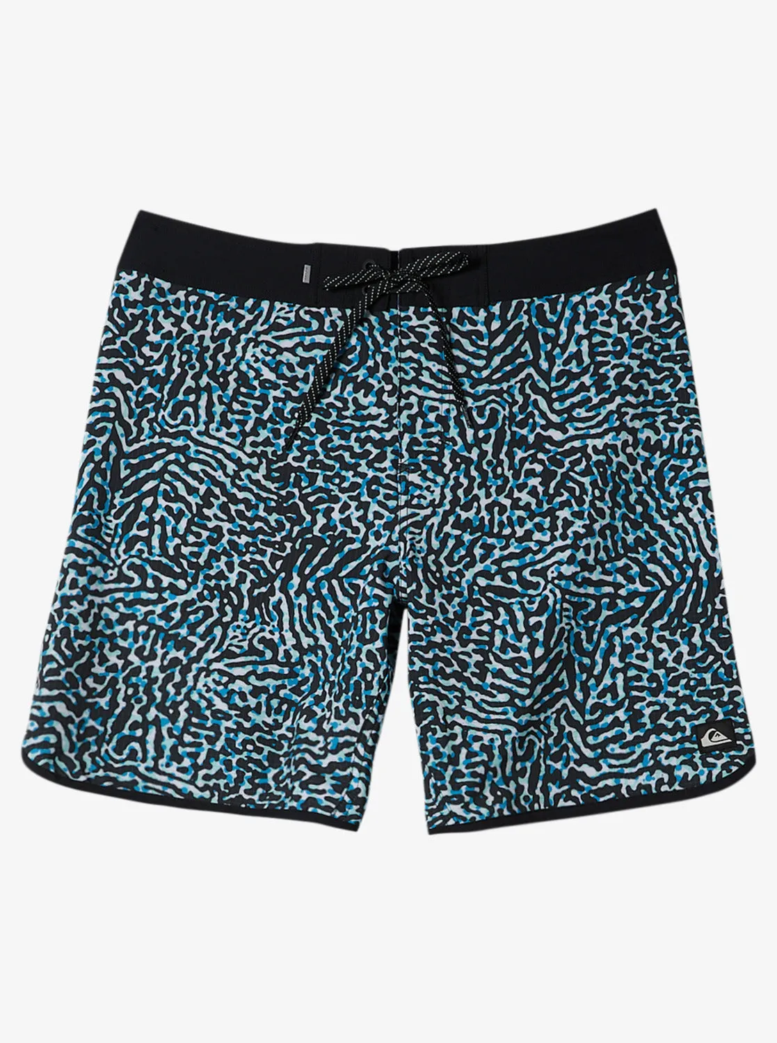 Boys 8-16 Highline Scallop 19" Boardshorts - Swedish Blue