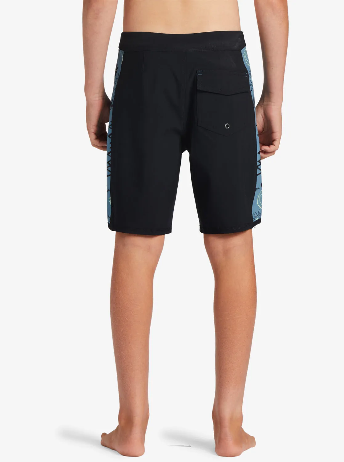 Boys 8-16 Surfsilk Radical Arch 16" Boardshorts - Black