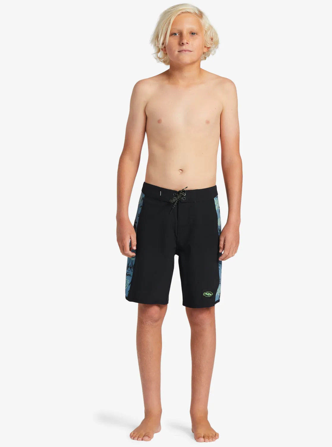 Boys 8-16 Surfsilk Radical Arch 16" Boardshorts - Black