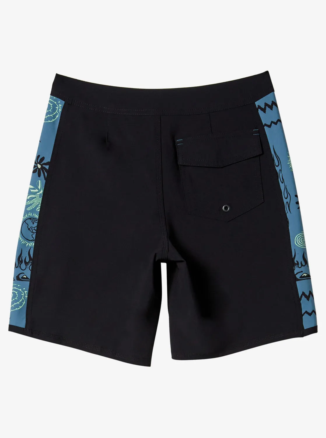 Boys 8-16 Surfsilk Radical Arch 16" Boardshorts - Black