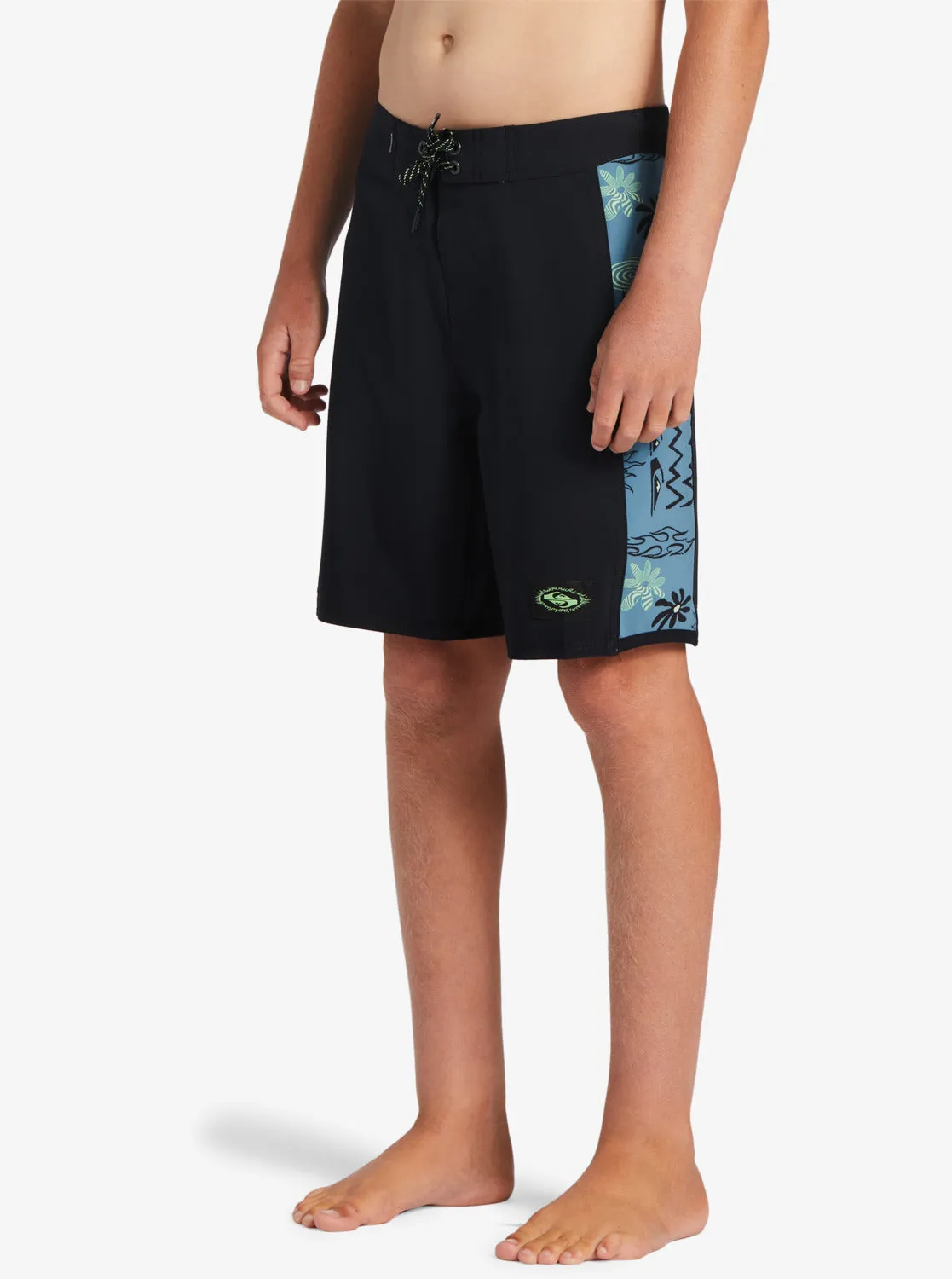 Boys 8-16 Surfsilk Radical Arch 16" Boardshorts - Black