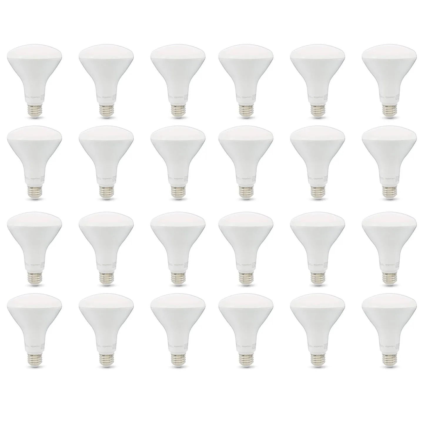 BR30 LED Light Bulb, 65 Watt Equivalent, Energy Efficient 11W, E26 Standard Base, Soft White 2700K, Dimmable, 10,000 Hour Lifetime, 24-Pack