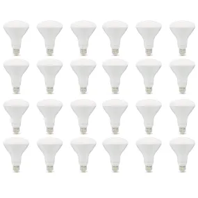 BR30 LED Light Bulb, 65 Watt Equivalent, Energy Efficient 11W, E26 Standard Base, Soft White 2700K, Dimmable, 10,000 Hour Lifetime, 24-Pack