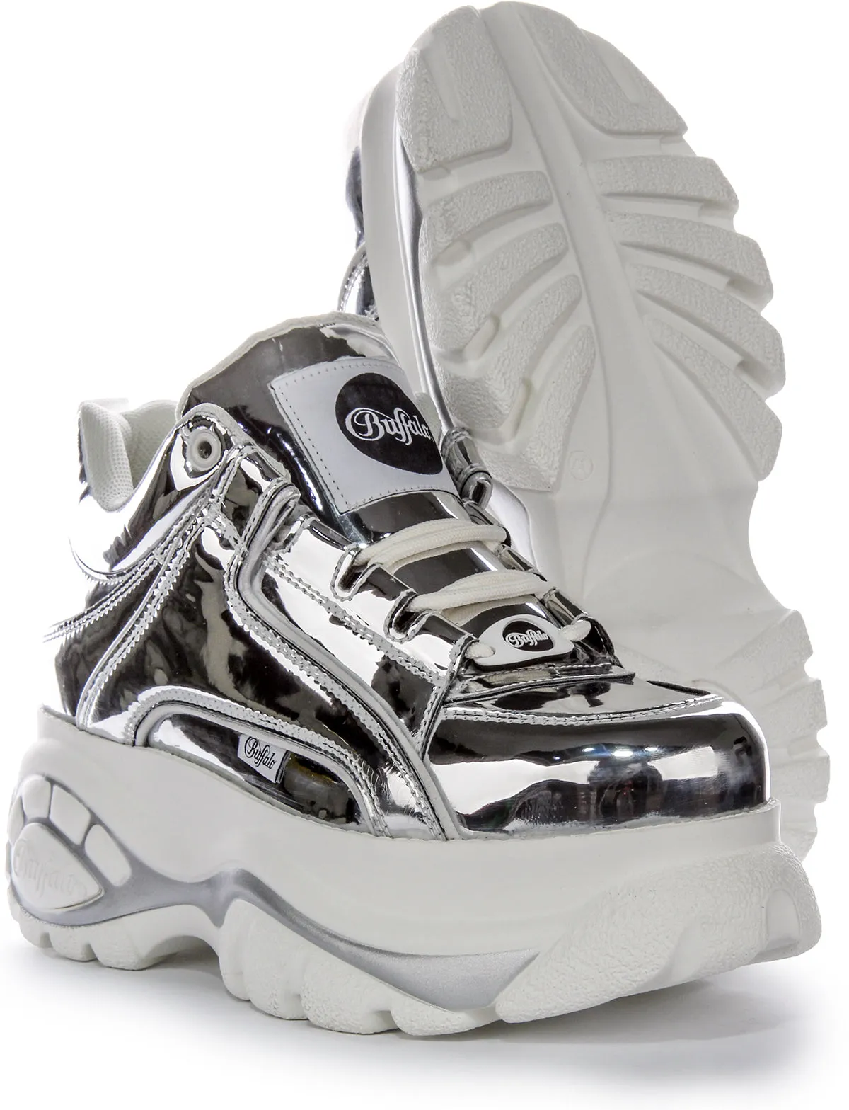 Buffalo 1339-14 2.0 In Silver Metalic For Women