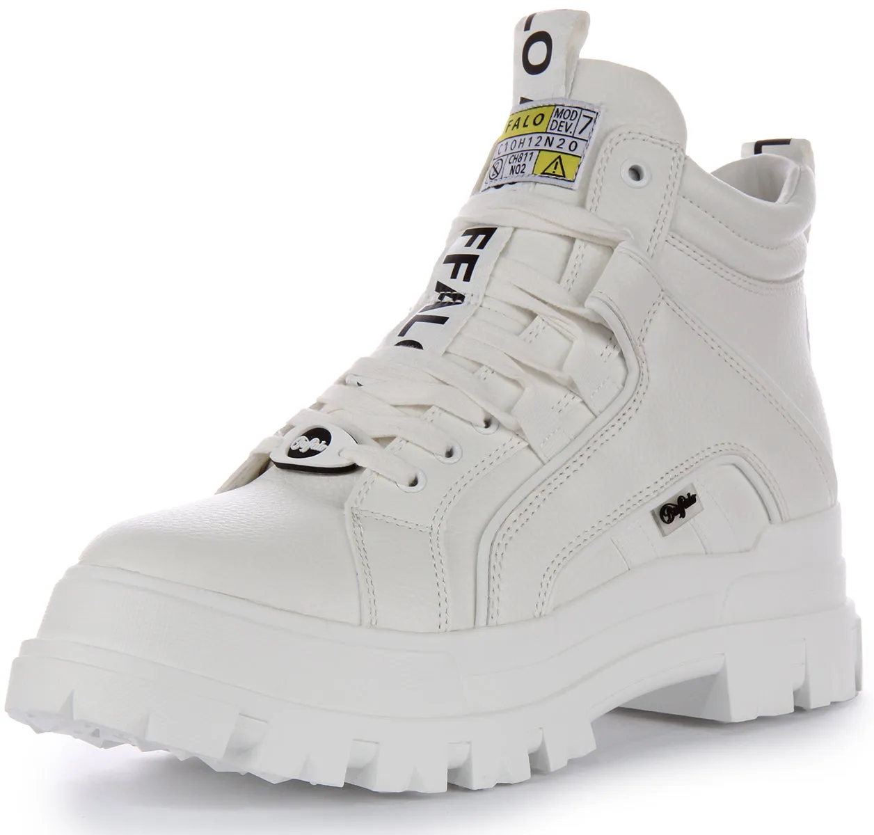 Buffalo Aspha Nc Mid In White For Men