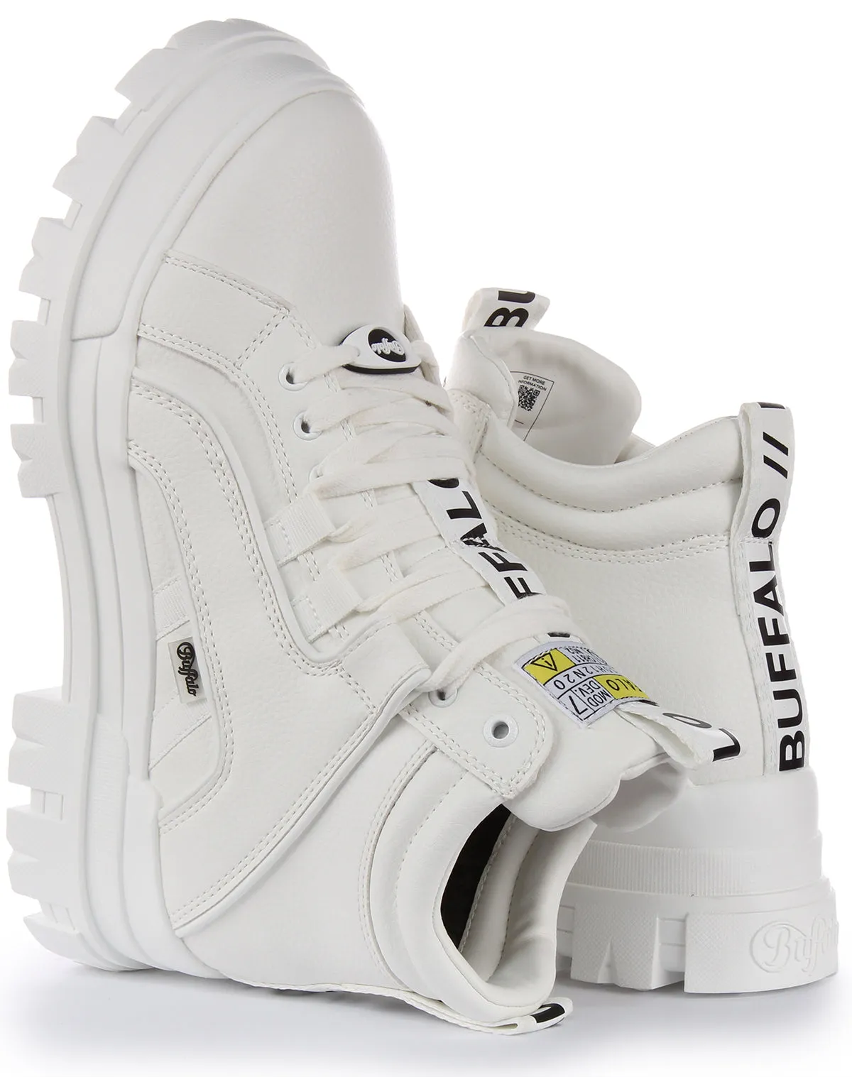 Buffalo Aspha Nc Mid In White For Men