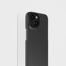 Charcoal Black Phone Case & Screen Protection Bundle | Free Cable worth €30