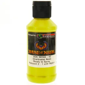 Chartreuse Neon - Shimrin (1st Gen) Neon Basecoat, 4 oz (Ready-to-Spray)