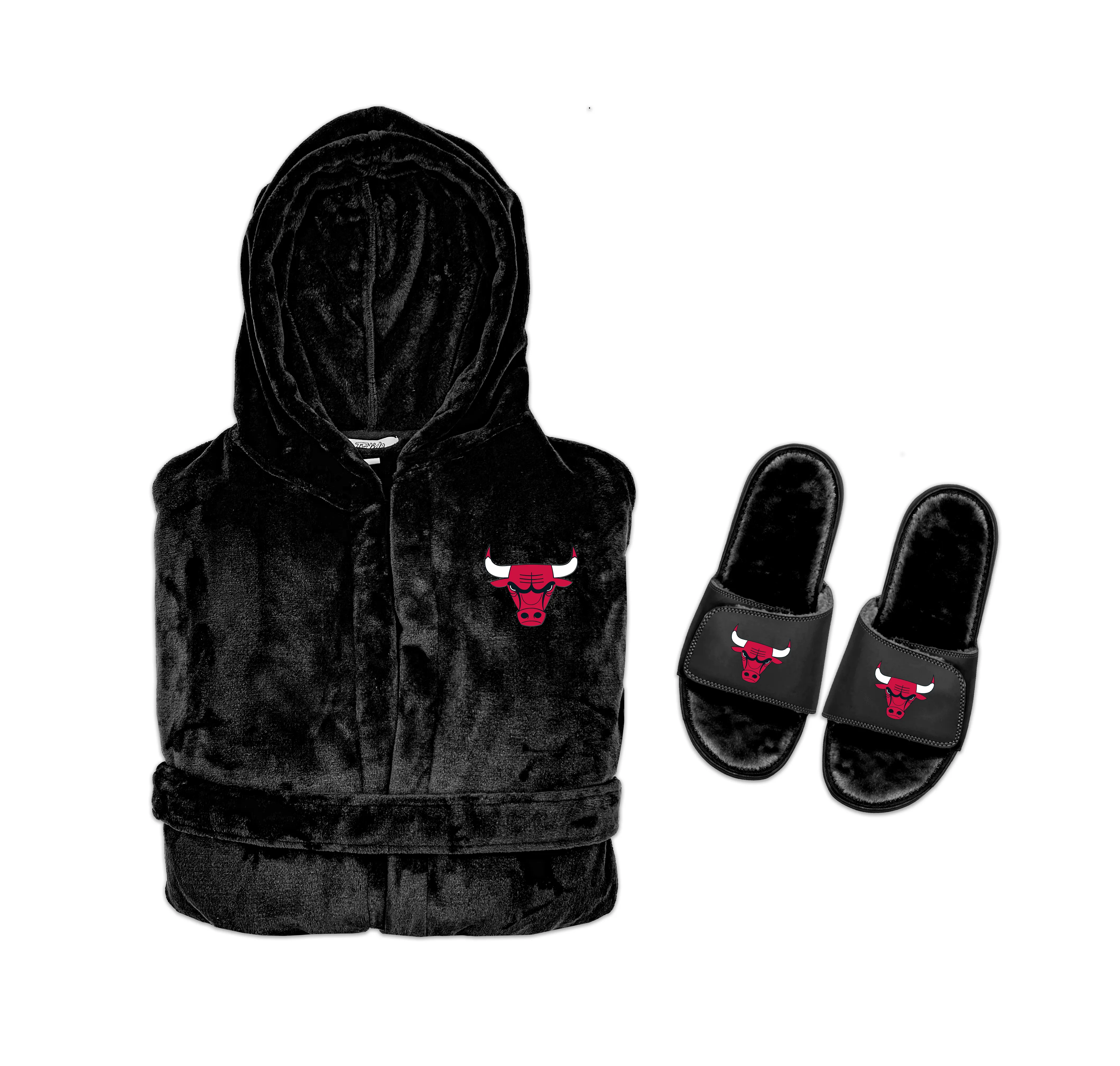 Chicago Bulls Phantom Robe Slide Bundle