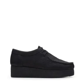 Clarks Originals Womens Wallacraft Lo Shoes Black Nubuck