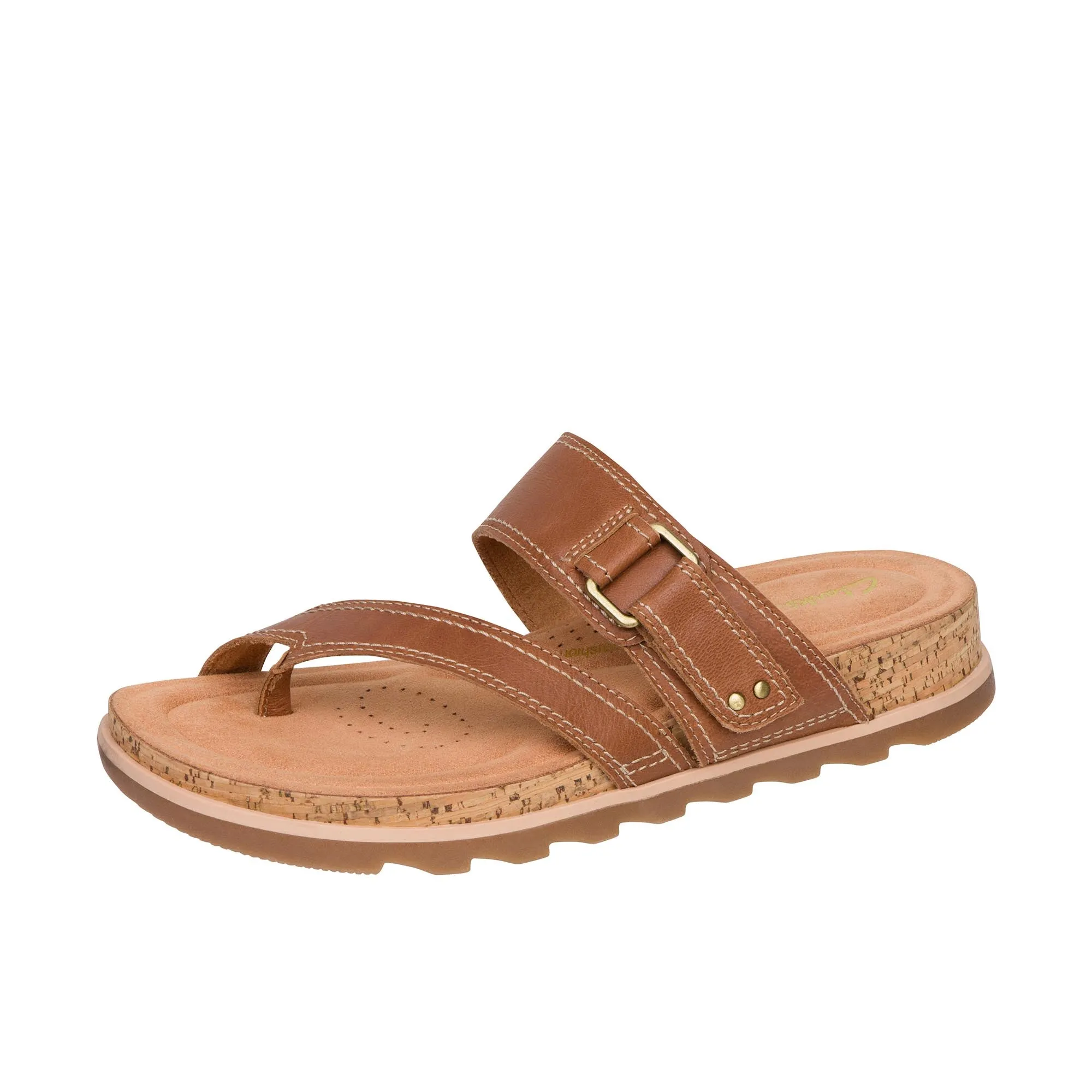 Clarks Womens Yacht Beach Tan Leather