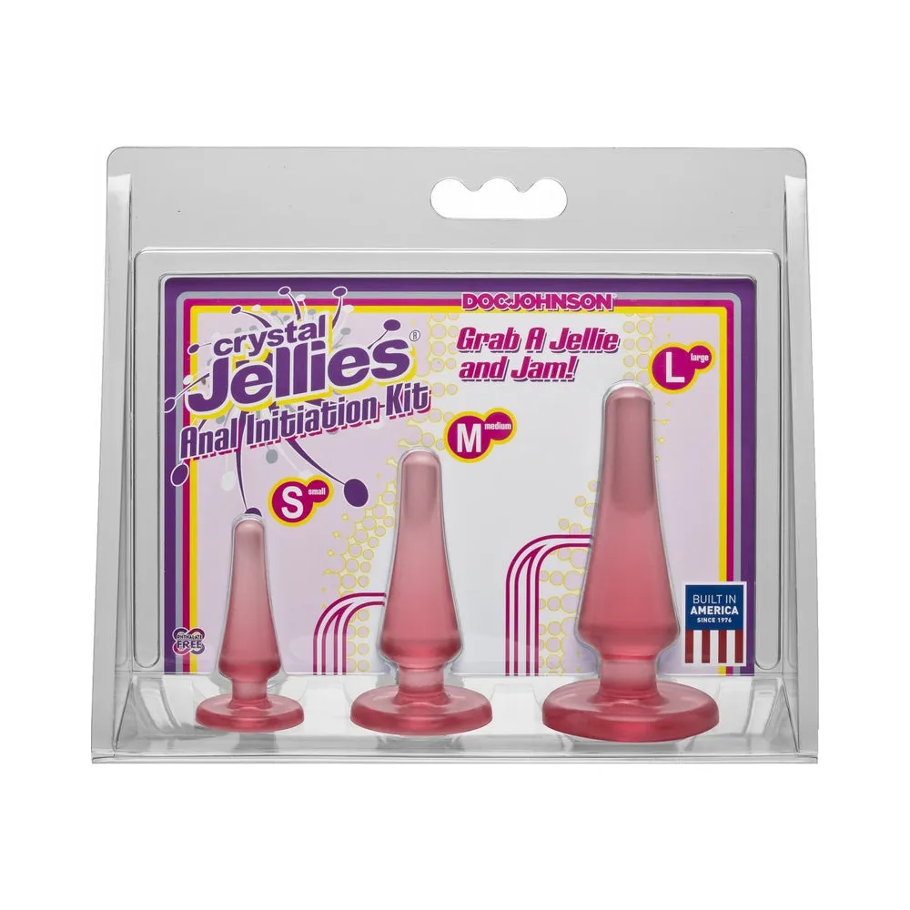 Crystal Jellies Anal Initiation Kit Purp