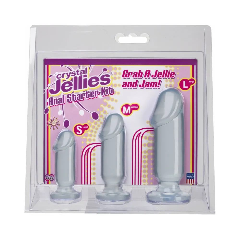 Crystal Jellies Anal Starter Kit Pink