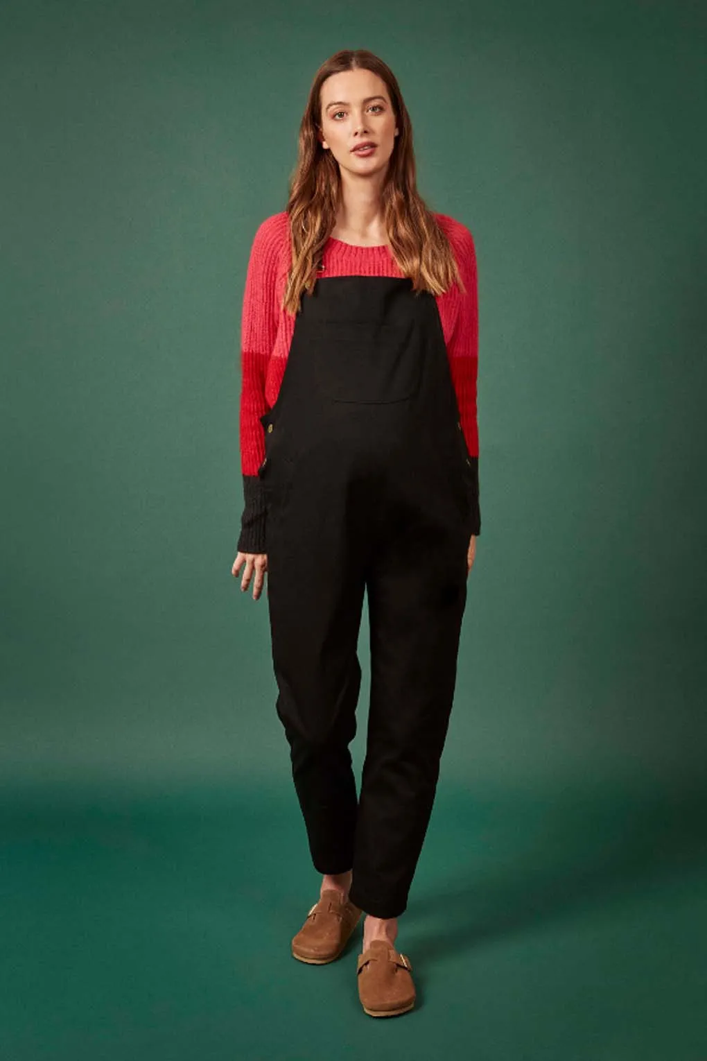 Doris Velvet Dungarees