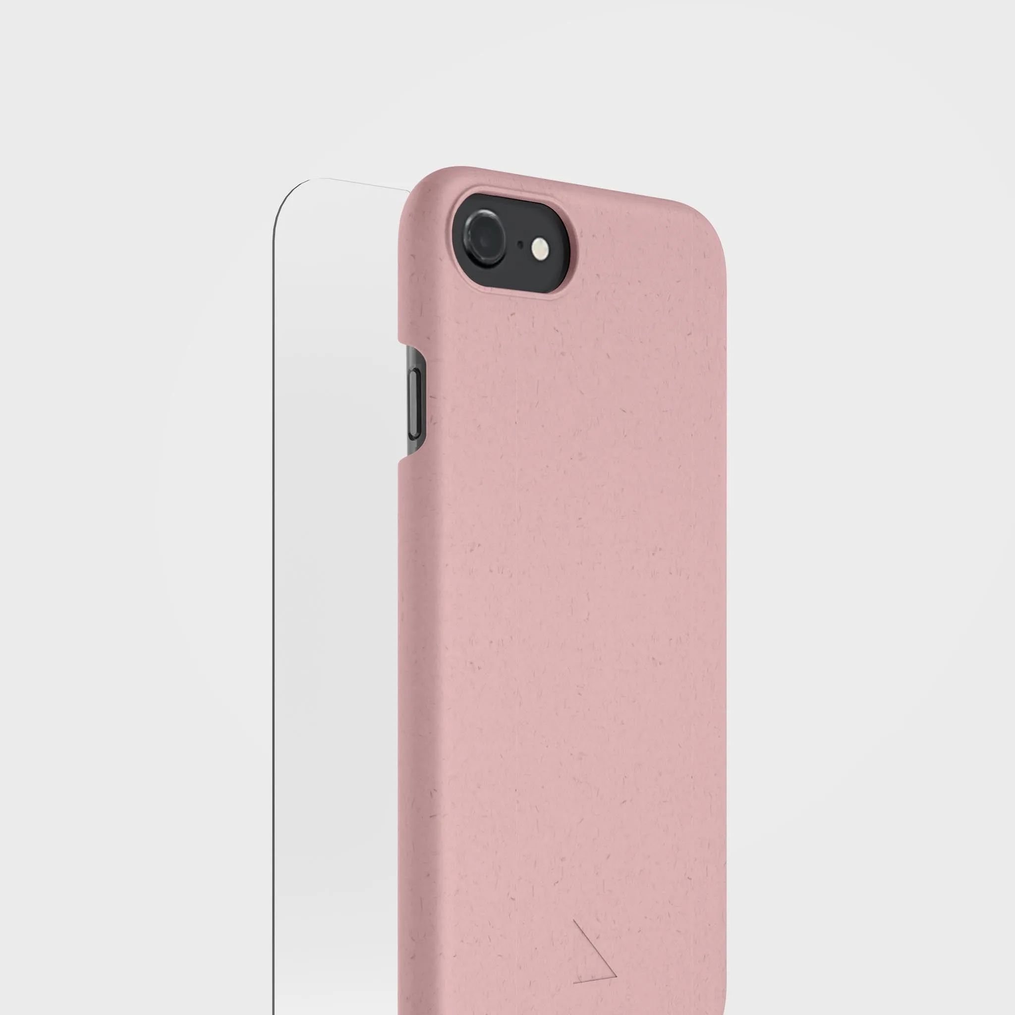 Dusty Pink Phone Case & Screen Protection Bundle | Free Cable worth €30