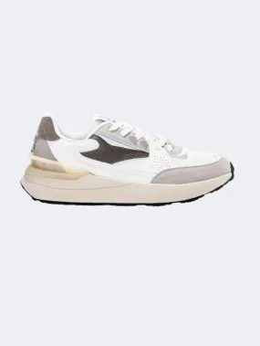 Erke Casual Men Lifestyle Shoes Cream White/Brown