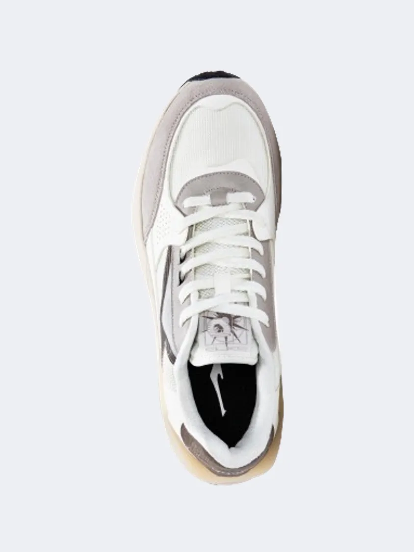 Erke Casual Men Lifestyle Shoes Cream White/Brown