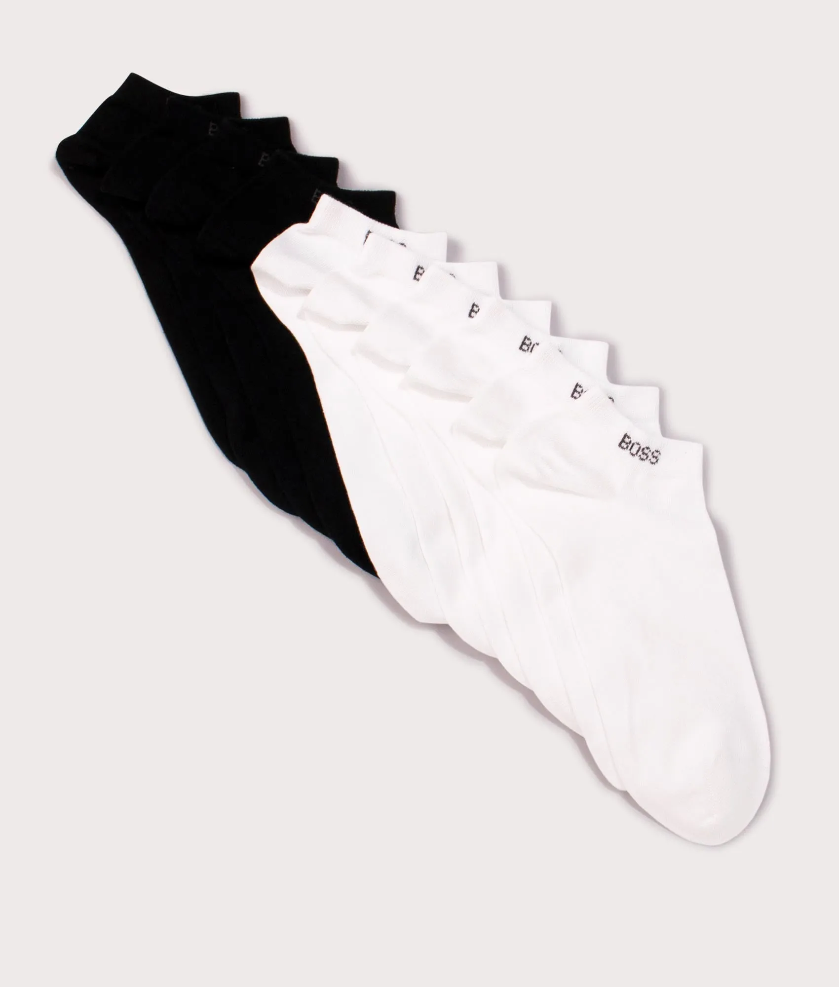 Five Pack Of Uni Colour Ankle Socks