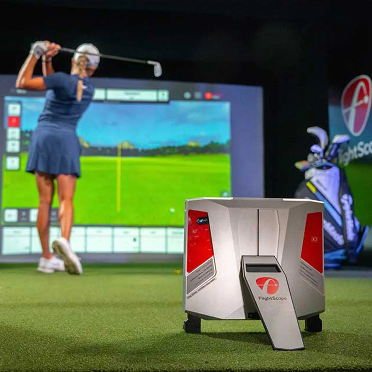 FlightScope X3 Launch Monitor and Golf Simulator