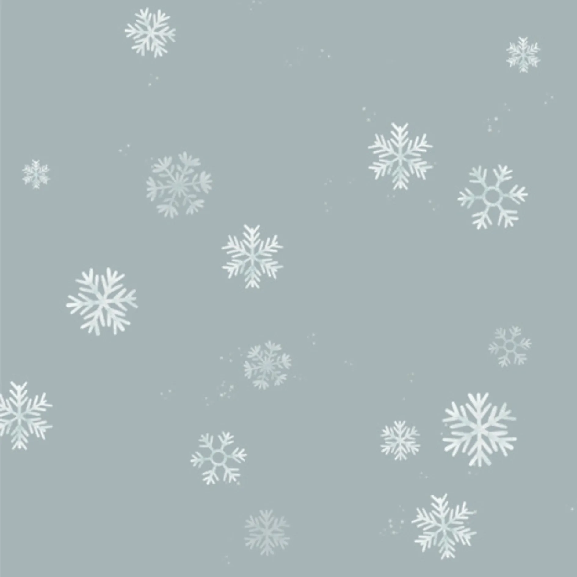 Footed Sleeper - Snowflakes