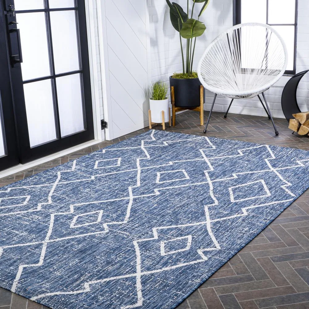 Funchat Carwa Tribal Diamond Trellis Area Rug