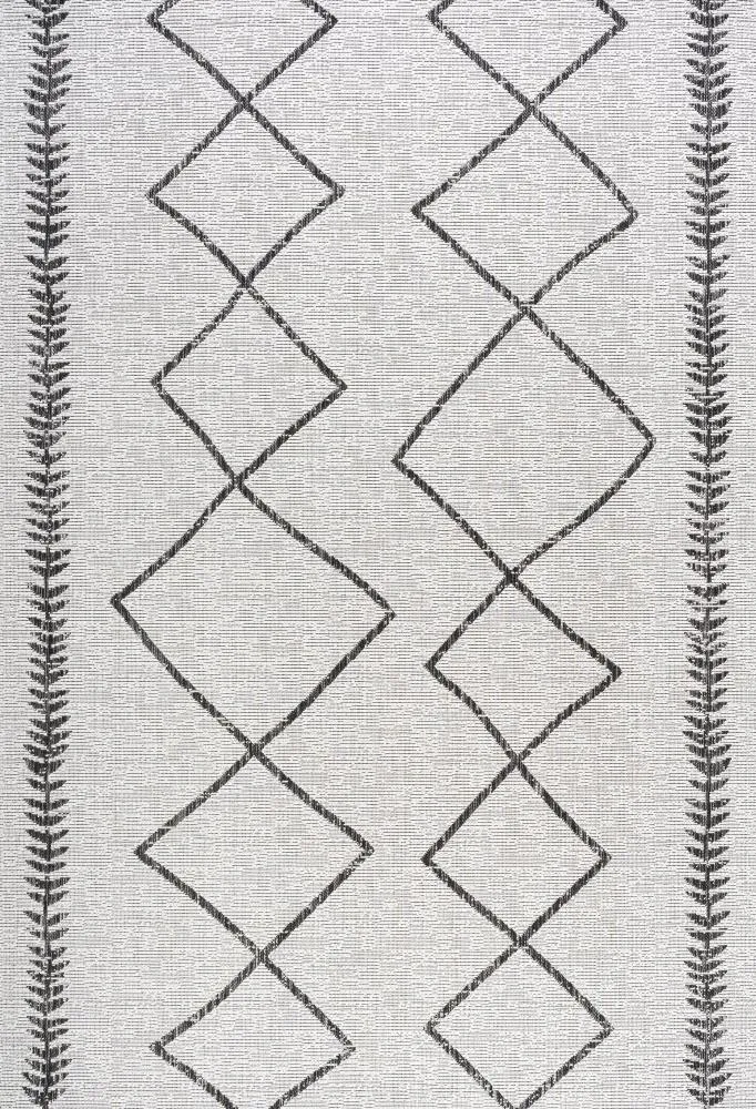 Gandra Derya Tribal Diamond Trellis Area Rug