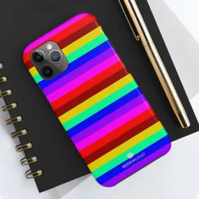 Gay Pride Colourful iPhone Case, Bright Case Mate Tough Samsung Galaxy Phone Cases