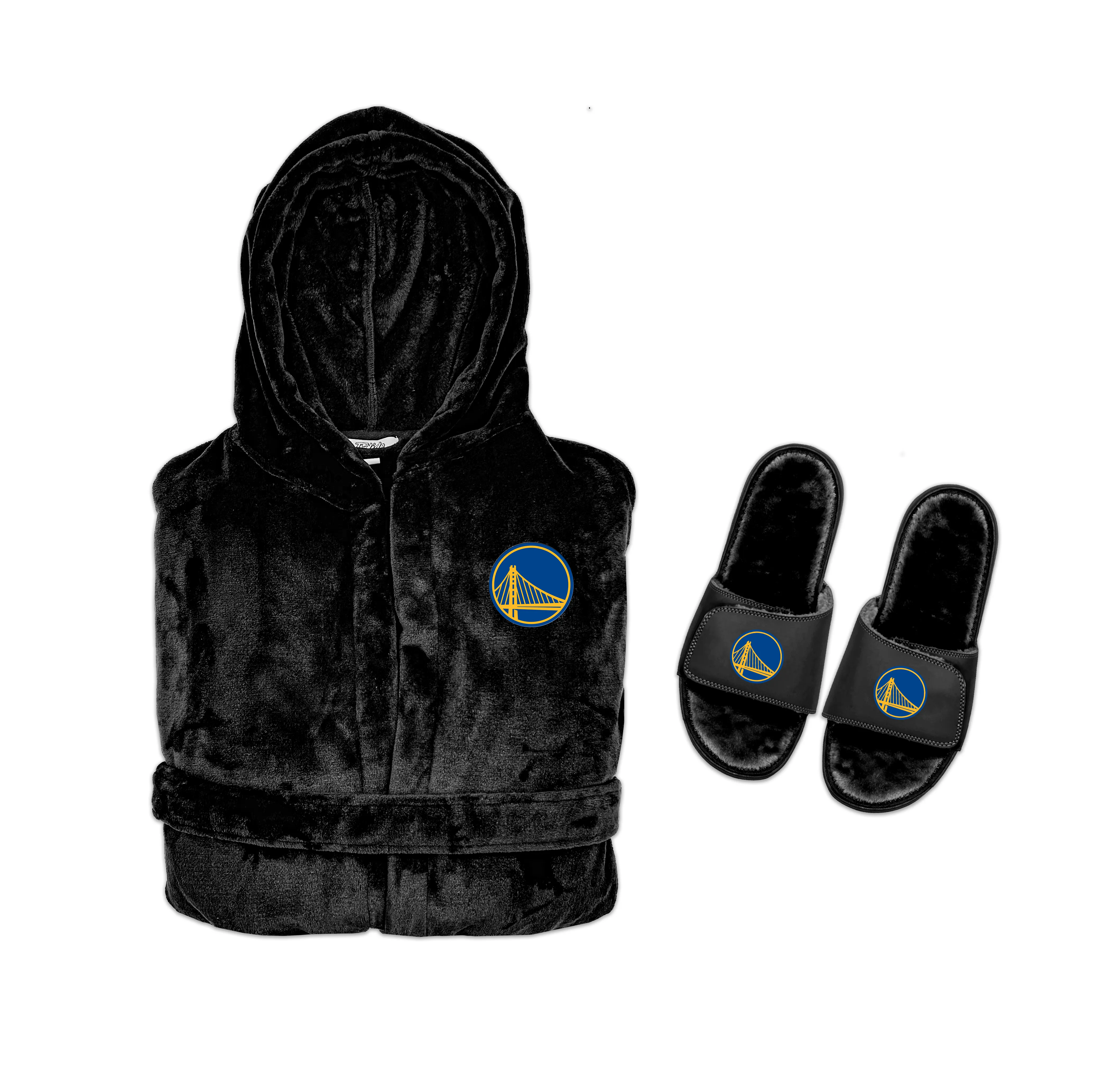 Golden State Warriors Phantom Robe Slide Bundle