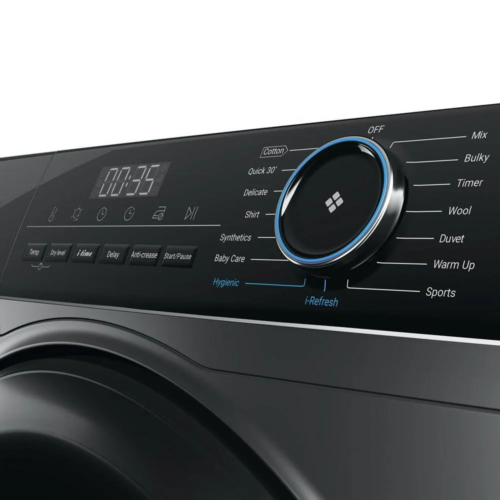 Haier HD80-A2939R I Pro Series 3 8kg Heat Pump Tumble Dryer Graphite