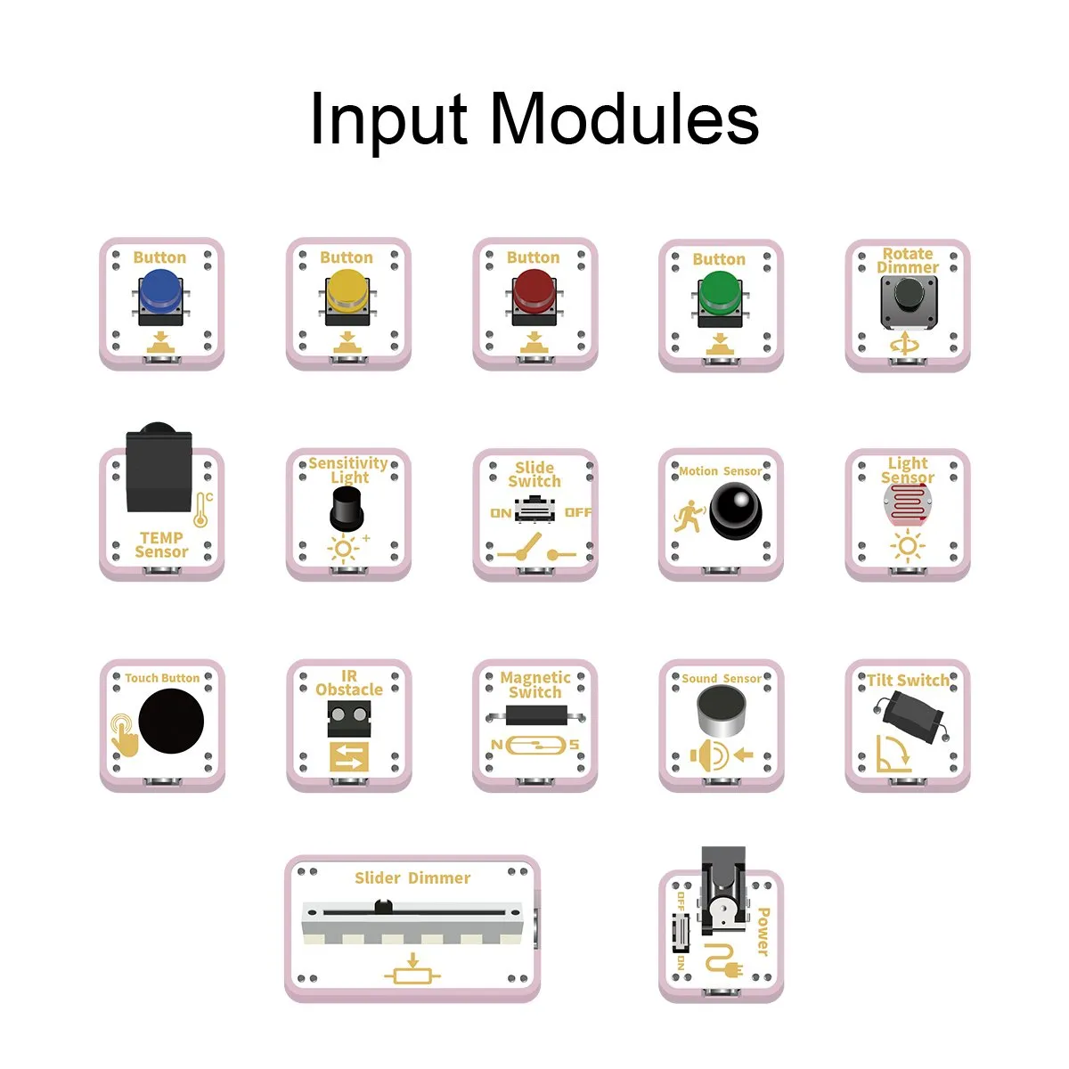 Hamilton Buhl STEAM SNIPS Kit- Electronic Building & Coding Modules- 70  Components