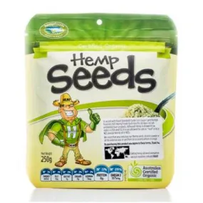 HempFoods Australia Organic Hulled Hemp Seeds 250g