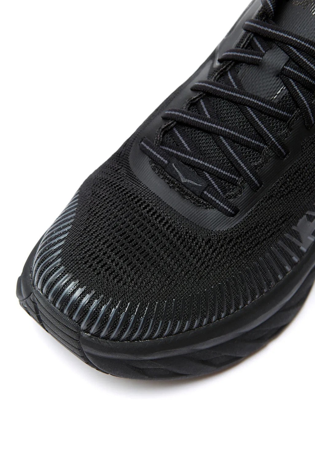 Hoka Bondi 7 Men's Trainers - Black/Black