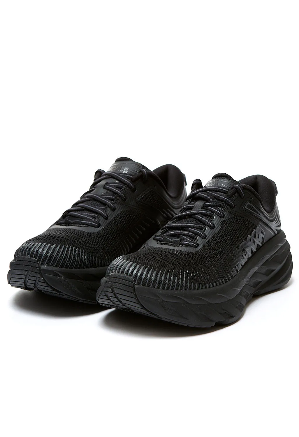 Hoka Bondi 7 Women's Trainers - Black/Black