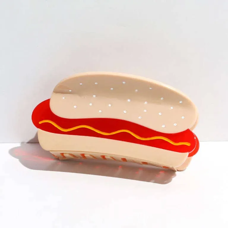 Hot Dog Hair Claw