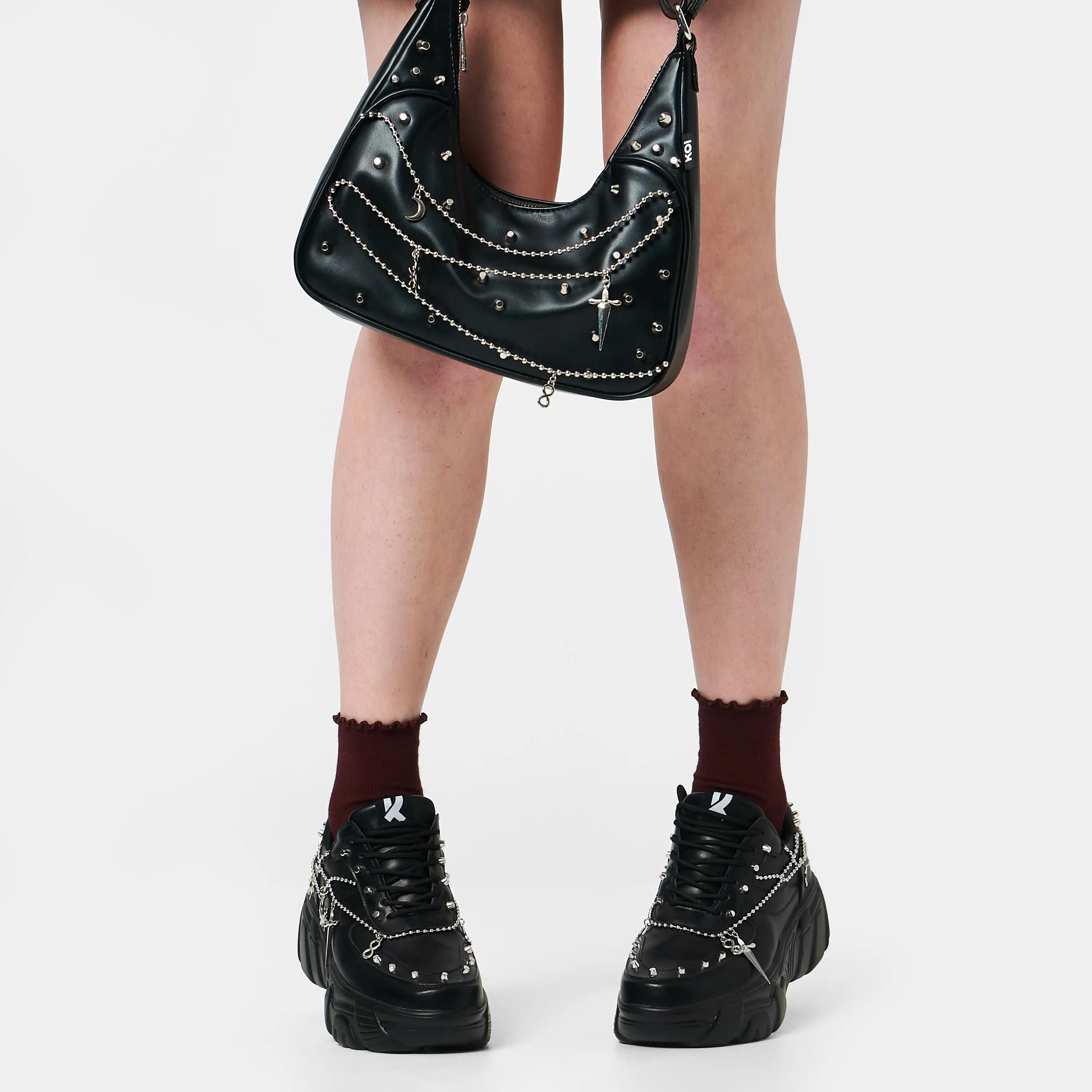 Jinx Mystic Charm Black Shoulder Bag