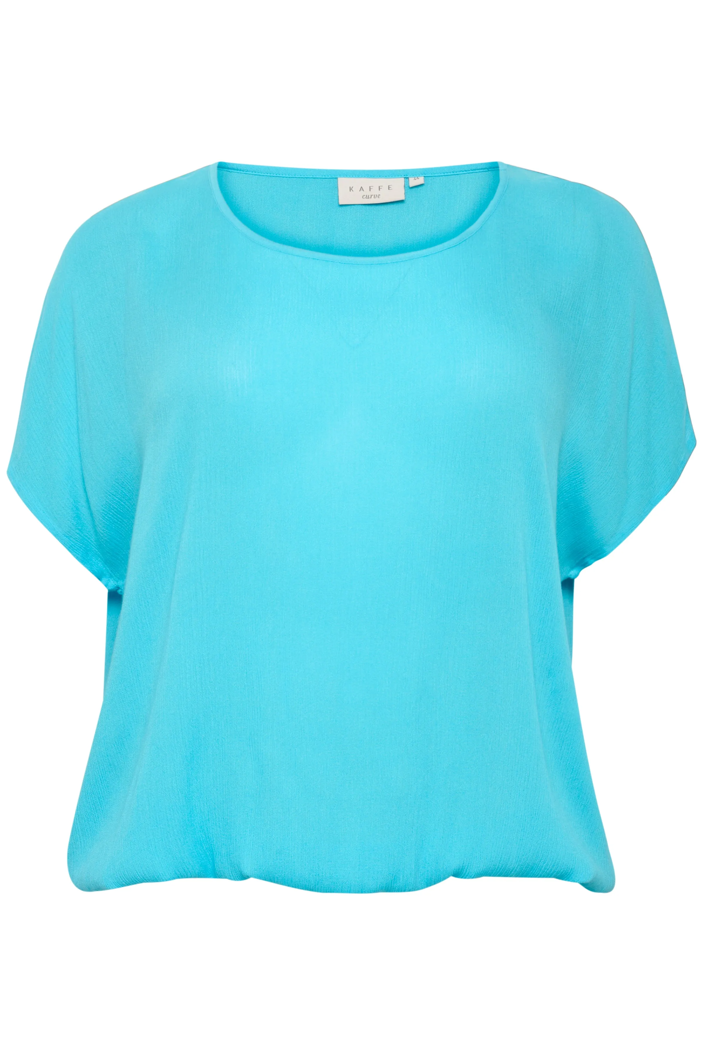 Kaffe Curve Stanley Blouse in Turquoise