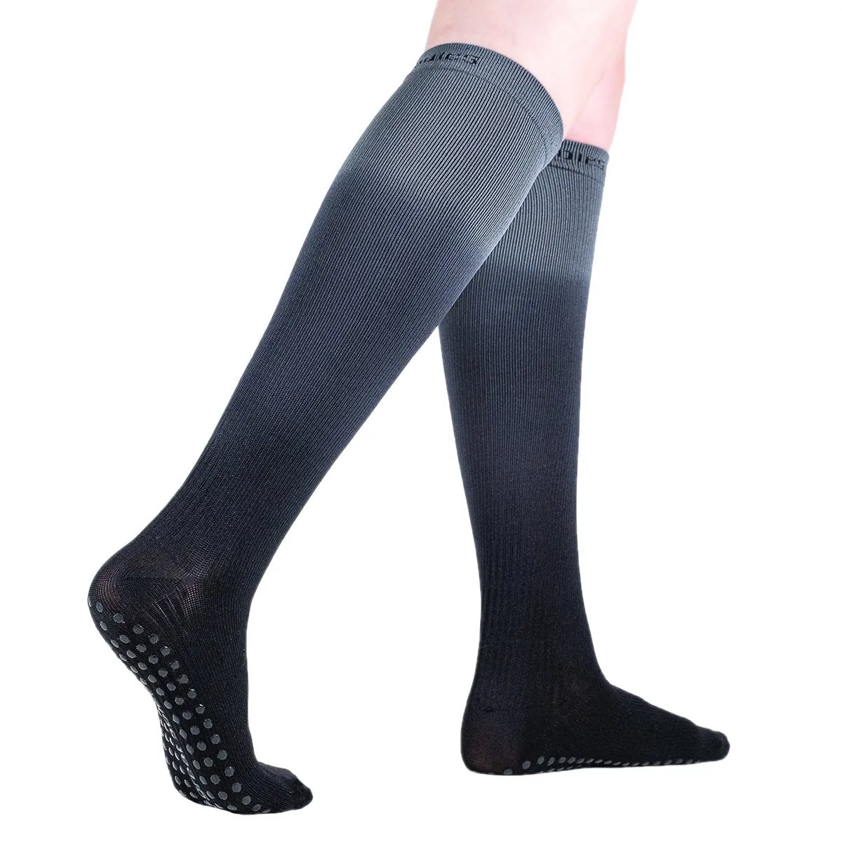 Kiley Compression Ombre Knee High Grip Sock (Barre / Pilates)