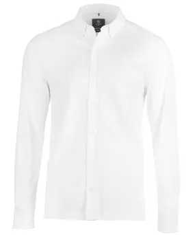 Kingston  stretch deluxe piqu shirt | White