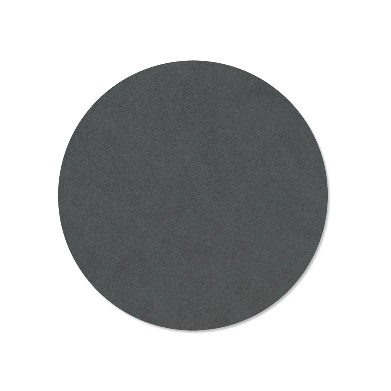 lind dna | table mat | circle medium | nupo anthracite