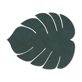 lind dna | table mat | leaf large | nupo dark green