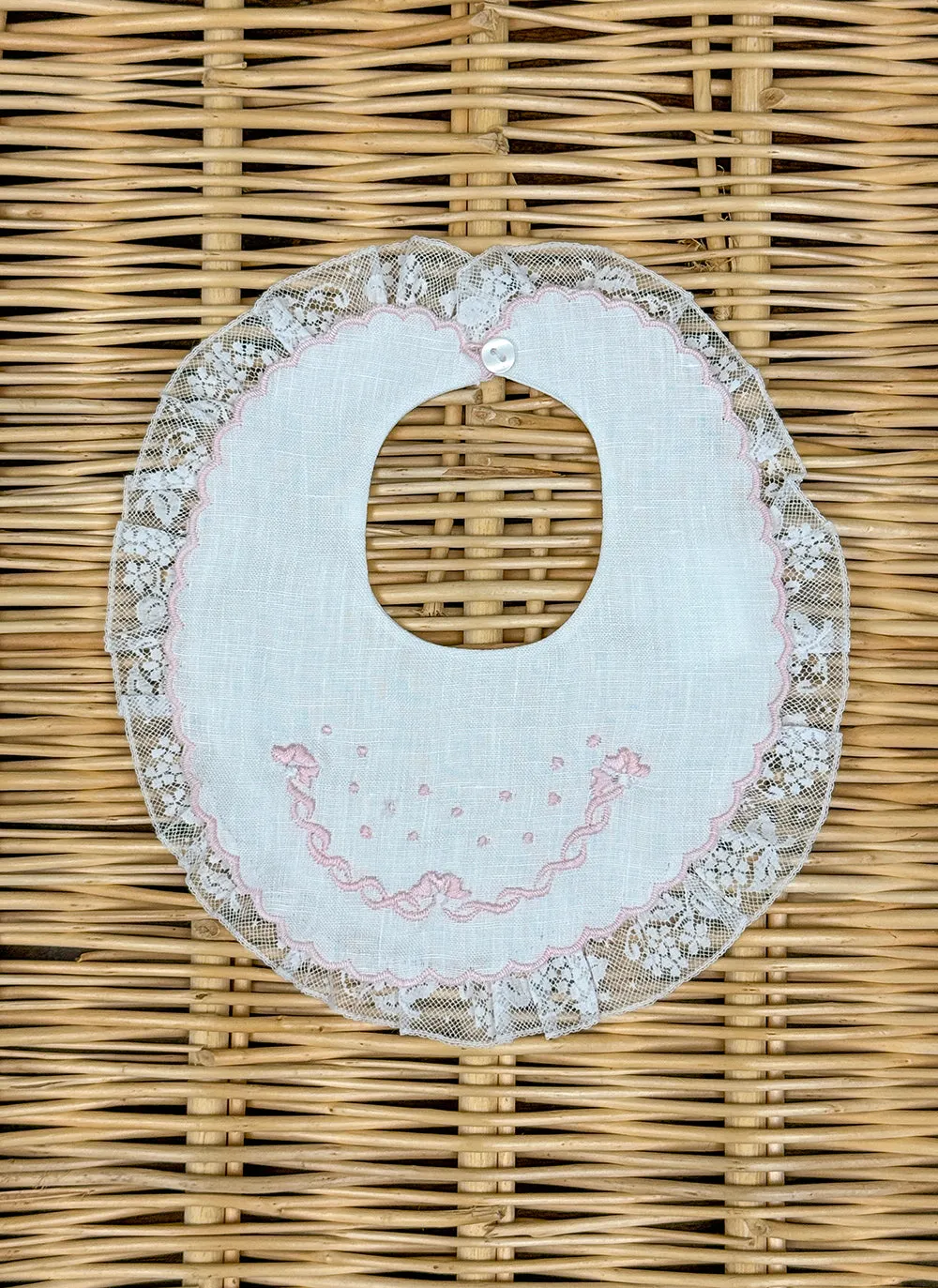 LINEN & LACES BIB